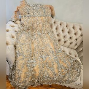 Stunning Reception Maxi Dress Walima Dress